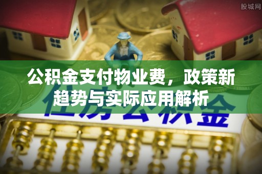 惠济公积金支付物业费，政策新趋势与实际应用解析