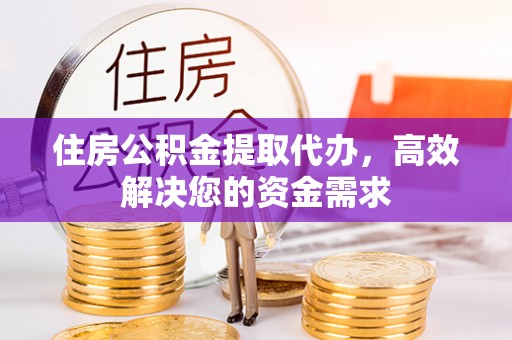 惠济住房公积金提取代办，高效解决您的资金需求