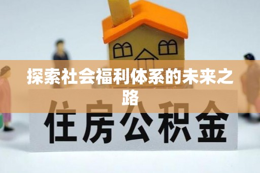惠济探索社会福利体系的未来之路