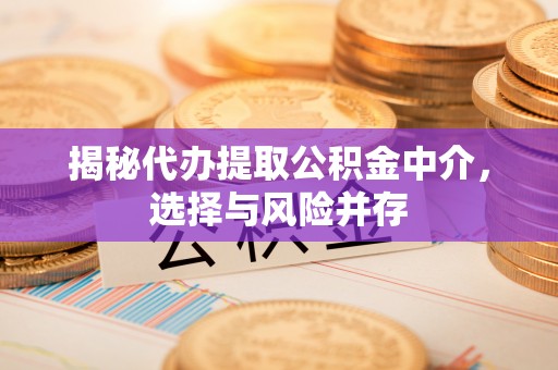 惠济揭秘代办提取公积金中介，选择与风险并存