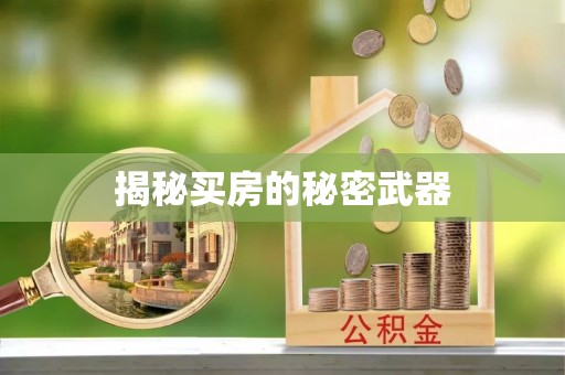 惠济揭秘买房的秘密武器