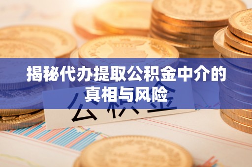 惠济揭秘代办提取公积金中介的真相与风险