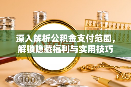 惠济深入解析公积金支付范围，解锁隐藏福利与实用技巧