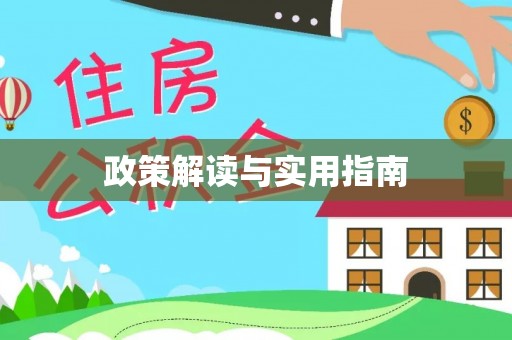 惠济政策解读与实用指南