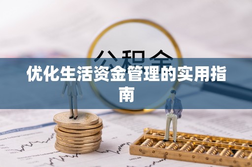 惠济优化生活资金管理的实用指南