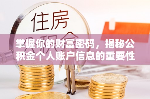 惠济掌握你的财富密码，揭秘公积金个人账户信息的重要性