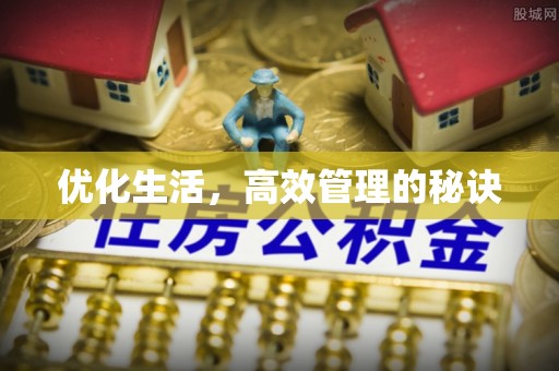 惠济优化生活，高效管理的秘诀