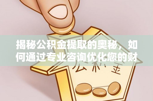 惠济揭秘公积金提取的奥秘，如何通过专业咨询优化您的财务规划