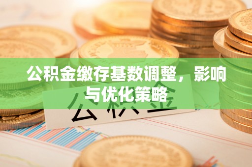 惠济公积金缴存基数调整，影响与优化策略
