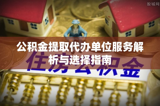 惠济公积金提取代办单位服务解析与选择指南