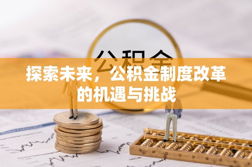 惠济探索未来，公积金制度改革的机遇与挑战