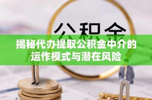 惠济揭秘代办提取公积金中介的运作模式与潜在风险