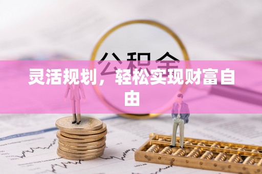 惠济灵活规划，轻松实现财富自由